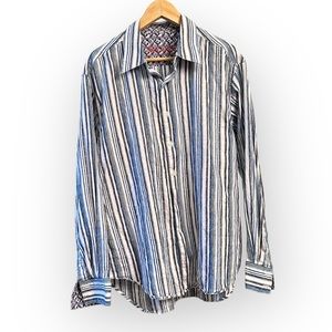 Robert Graham Men’s XL Long Sleeve Button Up Dress Shirt